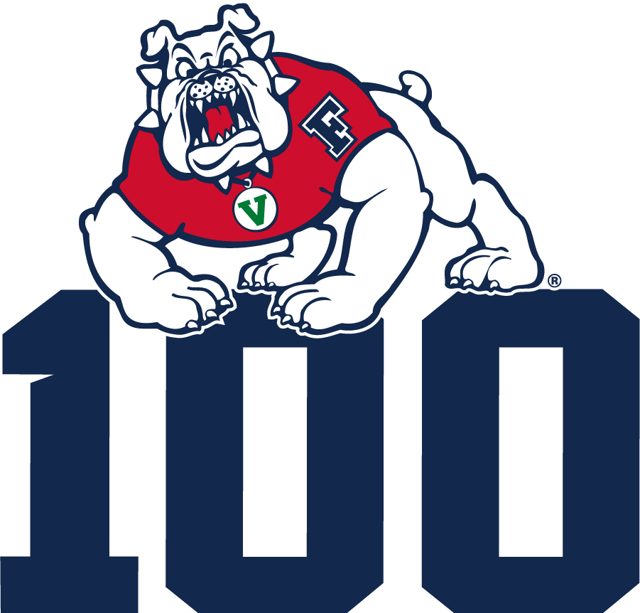 Fresno State Bulldogs 2021 Anniversary Logo diy iron on heat transfer